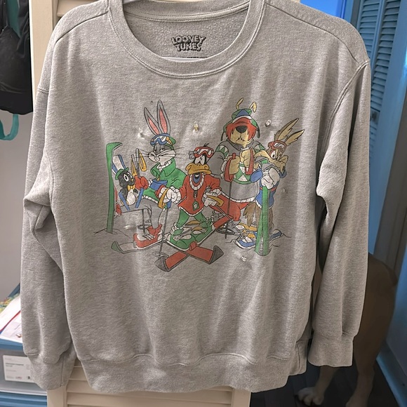Looney tunes christmas sweater crewneck - Picture 1 of 1